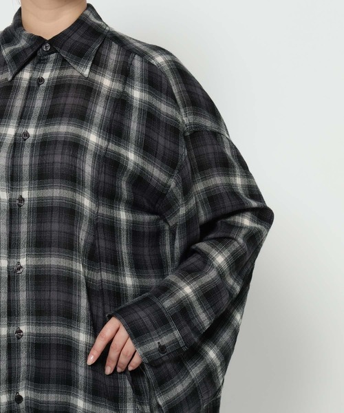 LOWRYS FARM（ローリーズファーム） ブラウス シャツ オンブレチェック