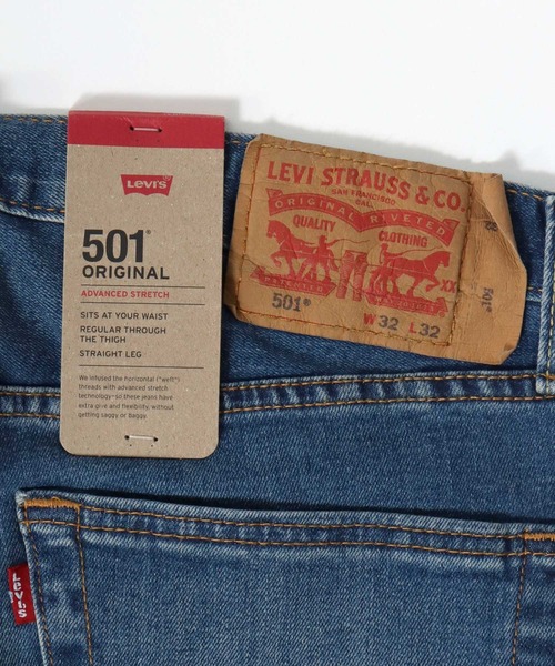 ジーンズ 2026SS Levi’s/リーバイス ORIGINAL 501 REGULAR STRAIGHT ストレッチデニム レギュラーストレートの画像