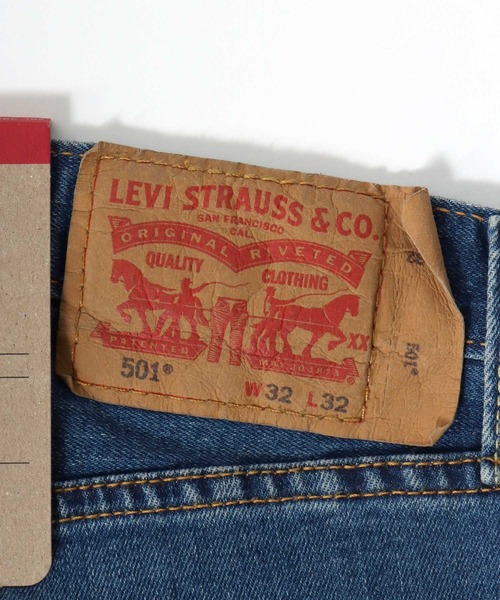 ジーンズ 2026SS Levi’s/リーバイス ORIGINAL 501 REGULAR STRAIGHT ストレッチデニム レギュラーストレートの画像
