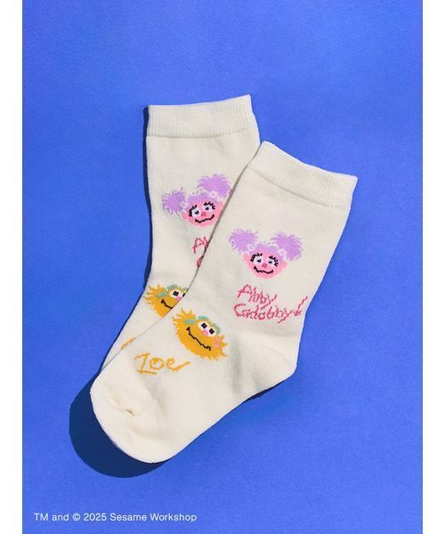 SESAME STREET（セサミストリート） 靴下 「BACK TO SCHOOL」「KIDS