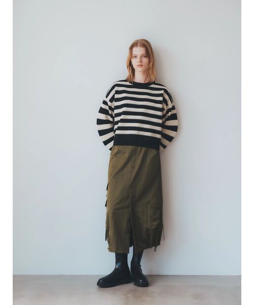 「YECCA VECCA」 長袖ニット FREE アイボリー レディース_画像7