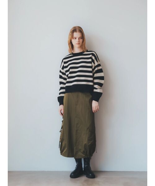 「YECCA VECCA」 長袖ニット FREE アイボリー レディース_画像8