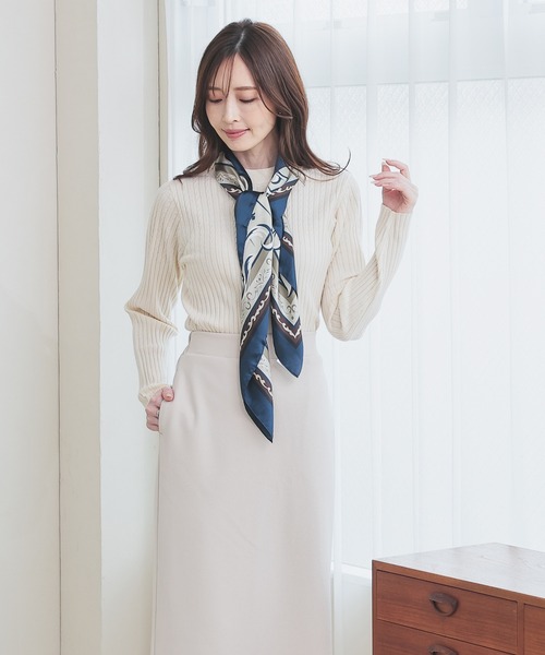 GLACIER lusso（グラシアルッソ） ニット セーター 「ウォッシャブル