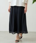 ワイドパンツ パンツ NEWシワシフォンギャザ...の詳細画像1