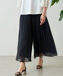 ワイドパンツ パンツ NEWシワシフォンギャザ...の詳細画像4