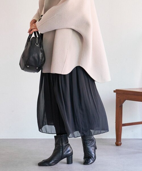 BEARDSLEY（ビアズリー） パンツ NEWシワシフォンギャザーパンツ