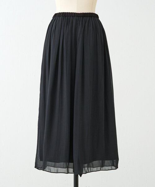 新品未使用タグ付きBEARDSLEY NEWシワシフォンギャザーパンツ黒サイズ1 BEARDSLEY（ビアズリー） パンツ NEWシワシフォンギャザーパンツ