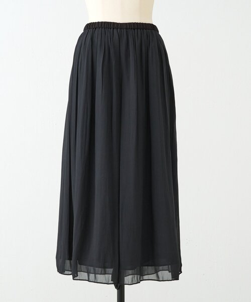 新品未使用タグ付きBEARDSLEY NEWシワシフォンギャザーパンツ黒サイズ2 BEARDSLEY（ビアズリー） パンツ NEWシワシフォンギャザーパンツ