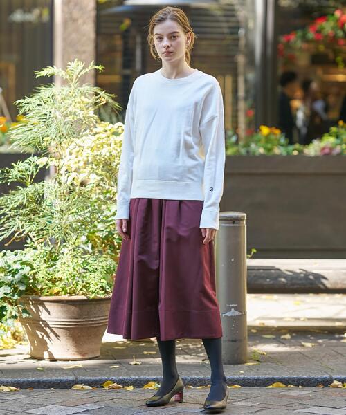 新品未使用♡ドレステリア　オーガニックコットン裏毛プルオーバーオフホワイト38 DRESSTERIOR（ドレステリア） トレーナー スウェット コットン裏毛プル