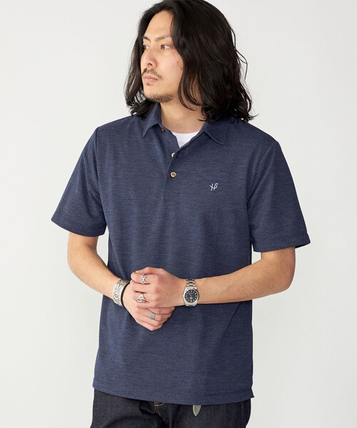 「SHIPS」 半袖ポロシャツ X-LARGE ネイビー メンズ_画像4