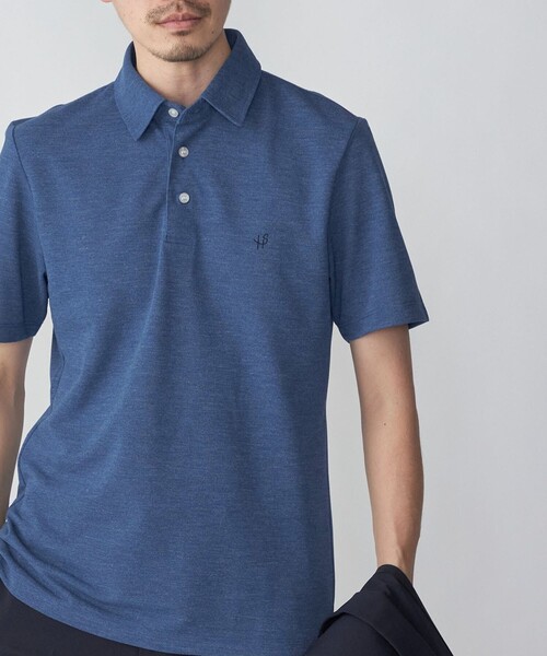 「SHIPS」 半袖ポロシャツ X-LARGE ネイビー メンズ_画像6