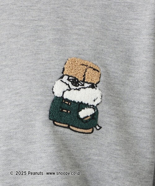 Afternoon Tea（アフタヌーンティー） tシャツ 裏毛刺繍プルオーバー