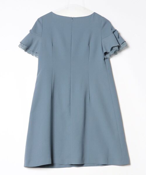 「UNIVERVAL MUSE」 半袖ワンピース - ブルー レディース_画像2