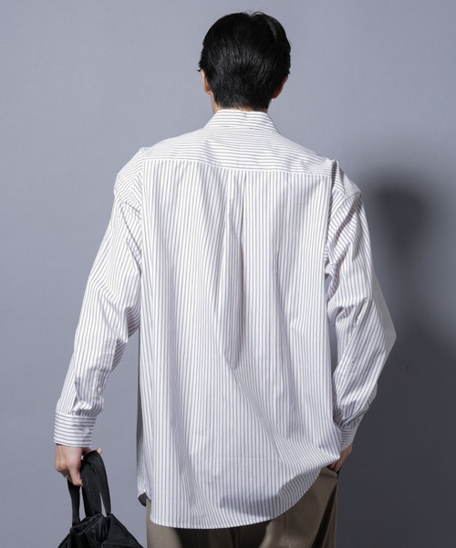 GODONLYKNOWS ストライプシャツ　 Sサイズ タグ付き NANO universe（ナノ・ユニバース） シャツ 「SIDOGRAS-VENICE