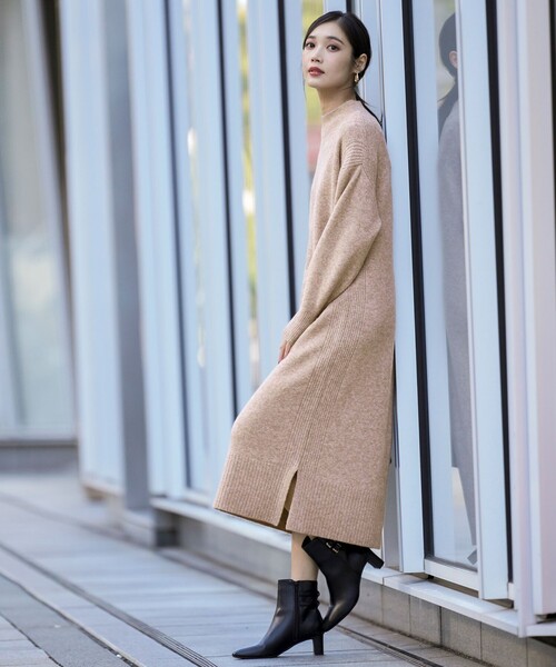 ANY SIS（エニィスィス） ワンピース Airニット ワンピース : ZOZOTOWN