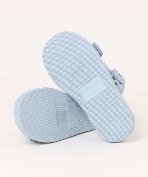 「CHARLES & KEITH」 フラットサンダル 23cm オフホワイト レディース_画像2
