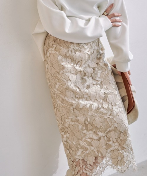 anuans（アニュアンス） タイトスカート SMALL ブラック レディース