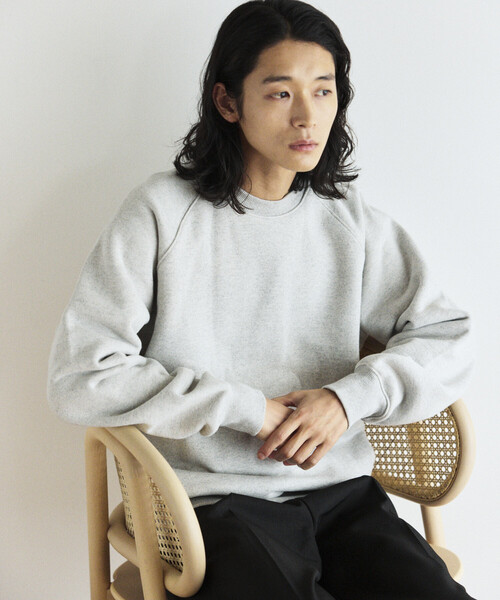 PHEENY ヴィンテージライクラグランスウェット フィーニー PHEENY＞ヴィンテージライク ラグラン スウェット