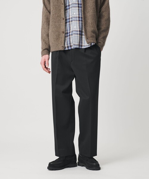 ビューティー＆ユース ユナイテッドアローズ（BEAUTY&YOUTH）/尾州  TR テーパード パンツ 裏起毛 手洗い可能 BEAUTY＆YOUTH UNITED ARROWS スラックス 尾州 TR テーパード パンツ