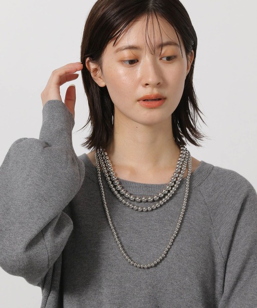 LAKOLE（ラコレ） ネックレス メタルボールネックレス3点セット