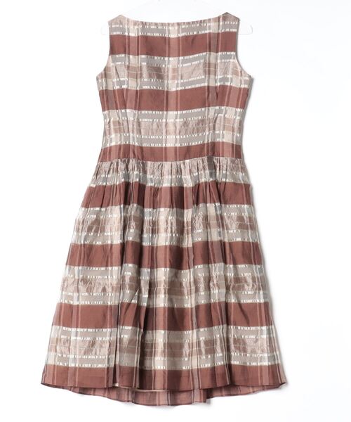 M'S GRACY（エムズグレイシー） ノースリーブワンピース 40 ブラウン