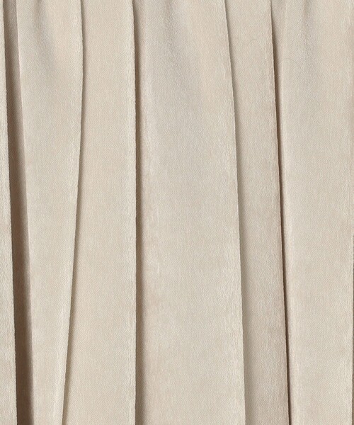 Ballsey（ボールジィ） スカート スエードサテン プリーツスカート