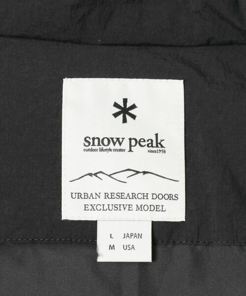 snow peak（スノーピーク） コート ジャケット 「別注」Snow Peak