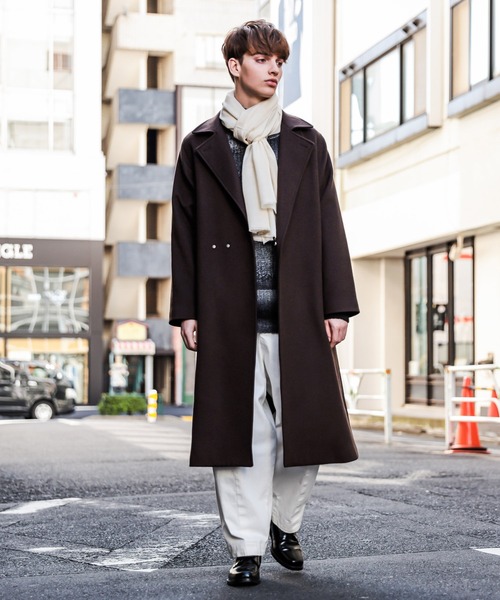 Lui's（ルイス） チェスターコート SMALL ブラック メンズ : ZOZOTOWN