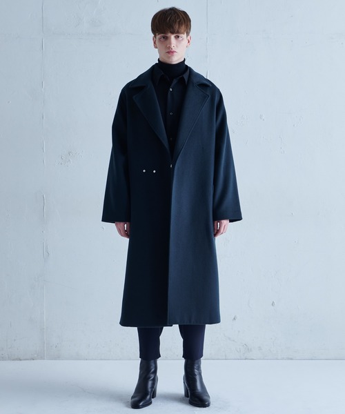 Lui's（ルイス） チェスターコート SMALL ブラック メンズ : ZOZOTOWN