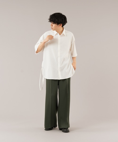 「selle glant」 半袖シャツ MEDIUM ブルー メンズ_画像8