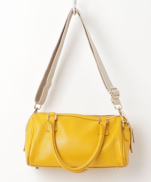 「AULENTTI」 2WAYバッグ FREE イエロー レディース_画像2