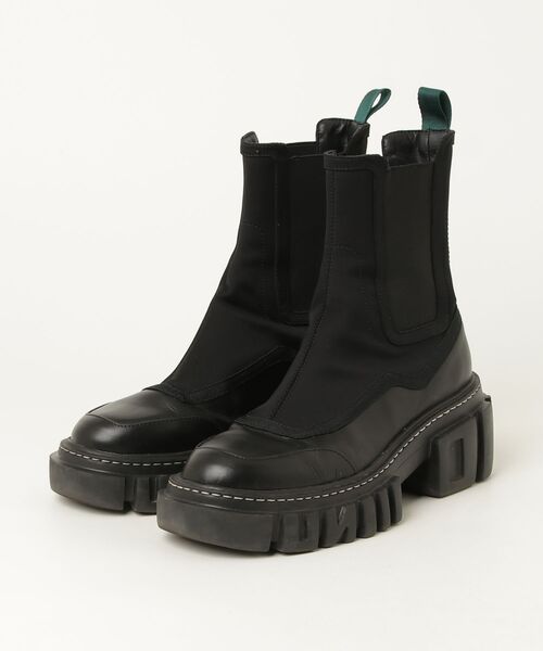 UN3D.（アンスリード） SOLE SWITCHING ブーツ 38 ブラック レディース