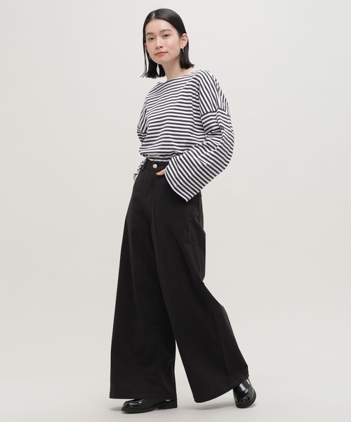 「PICCADILLY」 パンツ M ブラック レディース_画像4