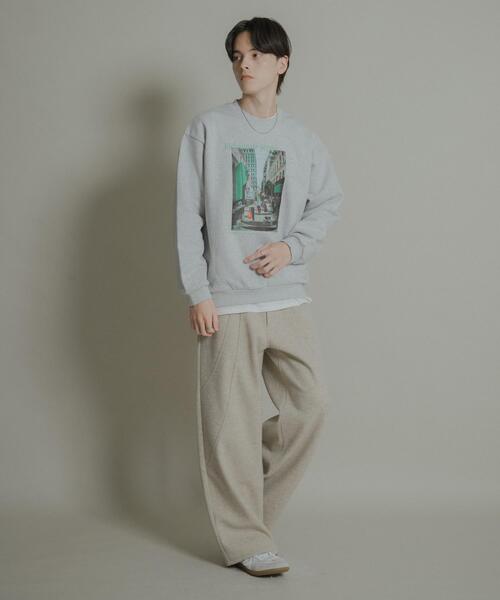トレーナー/スウェット L'Appartement C/N Oversize Sweat AMERICANA/アメリカーナ】 BACK ZIP SWEAT（スウェット）｜L