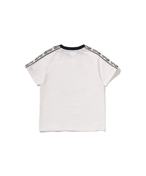 A BATHING APE（アベイシングエイプ） tシャツ BABY MILO LINE TAPE