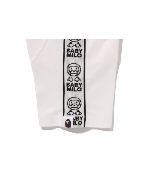 A BATHING APE（アベイシングエイプ） tシャツ BABY MILO LINE TAPE