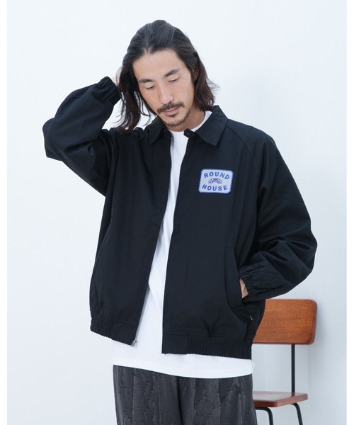 ROUND HOUSE（ラウンドハウス） ブルゾン アウター Cotton Houndstooth 