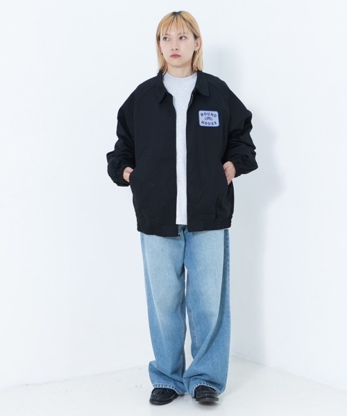 ROUND HOUSE（ラウンドハウス） ブルゾン アウター Cotton Houndstooth