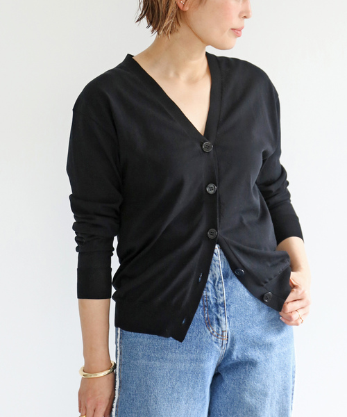 Deuxieme Classe（ドゥーズィエムクラス） カーディガン FREE ブラック