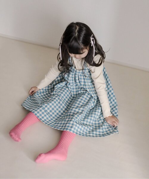 p.premier（ピードットプルミエ） ワンピース ギンガムチェック