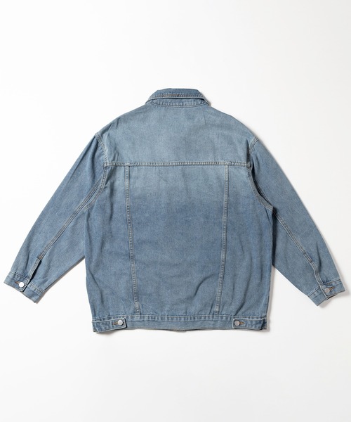 me+em select（ミームセレクト） デニムジャケット FREE ダークブルー