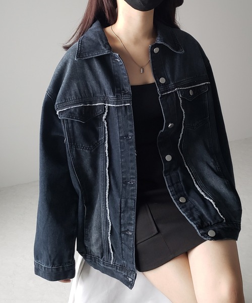 mal. デニムジャケット　黒　新品・未使用品　レレレさん配信 REMI RELIEF別注 デニム トラッカージャケット -RIGID- – GORDON MILLER