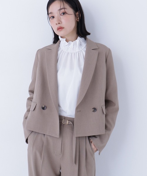 ナチュラルビューティーベーシック テーラードジャケット NATURAL BEAUTY BASIC（ナチュラルビューティーベーシック