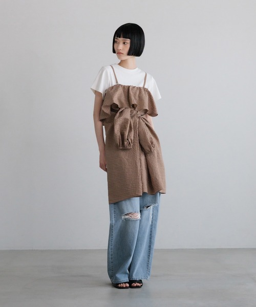 LOWRYS FARM（ローリーズファーム） ワイドパンツ ジーンズ デニム