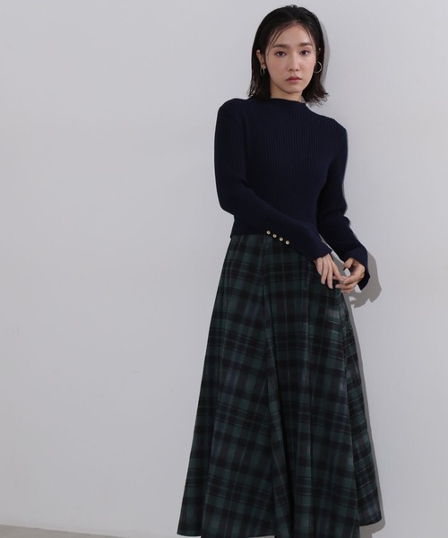 「NATURAL BEAUTY BASIC」 ドッキングワンピース SMALL ブルー系その他6 レディース_画像9