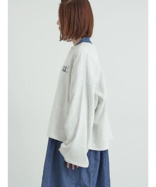 Samansa Mos2（サマンサモスモス） tシャツ シンプルロゴアソート裏