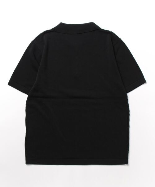 「CUSTOM CULTURE」 半袖ニット 3 グレー メンズ_画像2