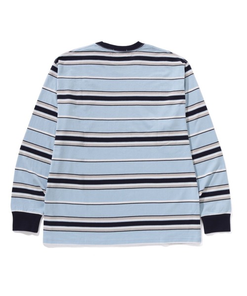A BATHING APE（アベイシングエイプ） 長袖Tシャツ - サックスブルー