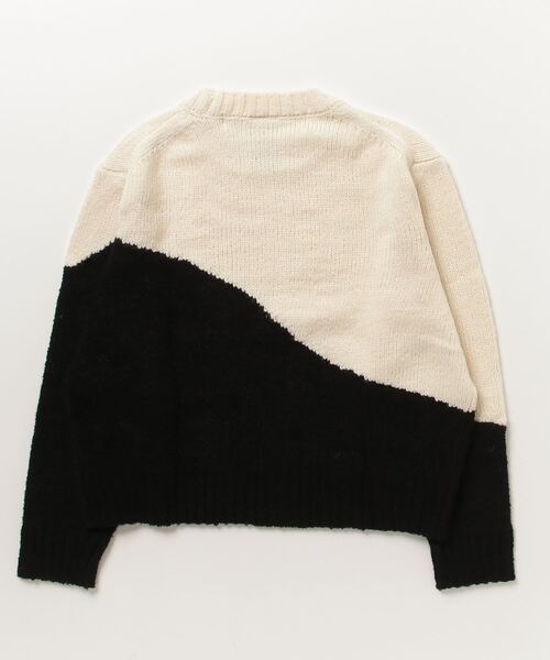 「CITEN」 長袖ニット FREE オフホワイト レディース_画像2