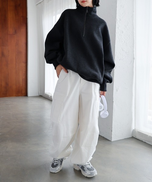 「andme」 カーゴパンツ M ブラウン レディース_画像7